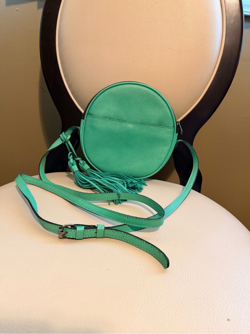 PATRICIA NASH Purse SCAFATI Canteen-Shaped tasseled Crossbody Bag